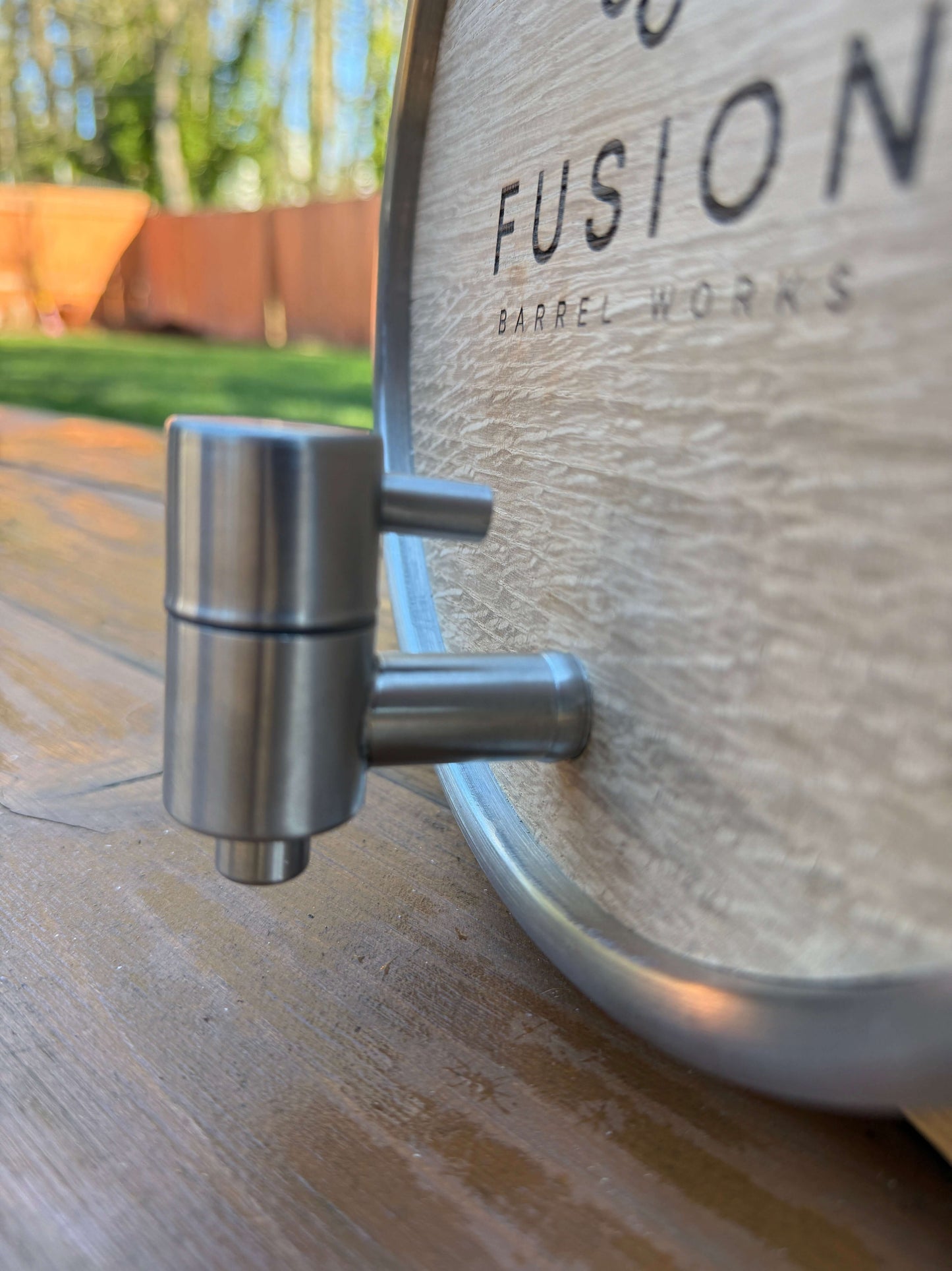 Charred American White Oak Hybrid Barrels V1+ Tri-Clamp